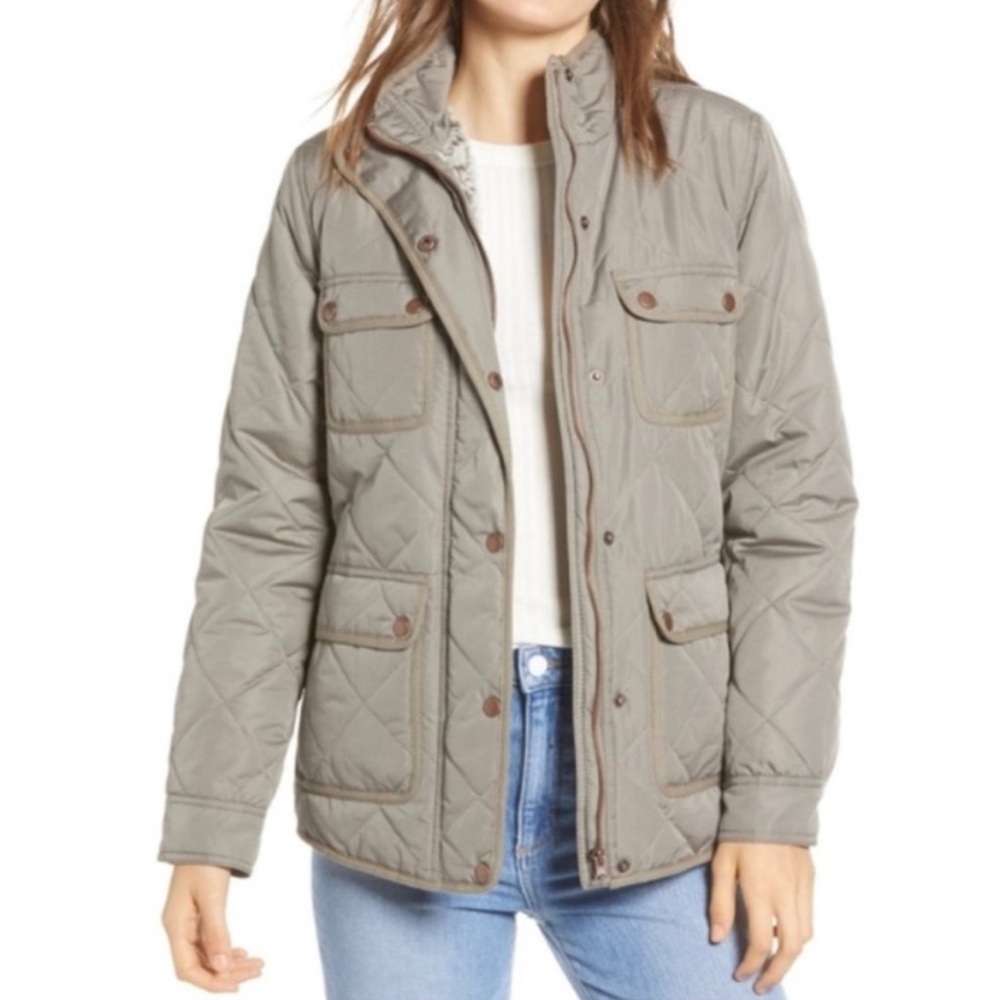 Thread & Supply Fleece Lined Utility Jacket